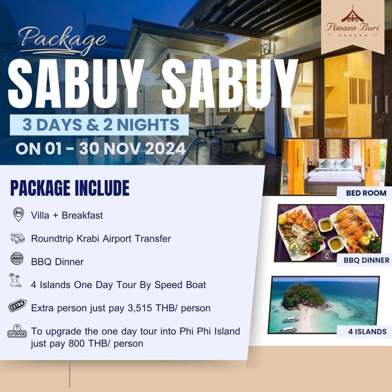 Pimann Buri Pool Villas Ao Nang Krabi Sha Plus Екстериор снимка